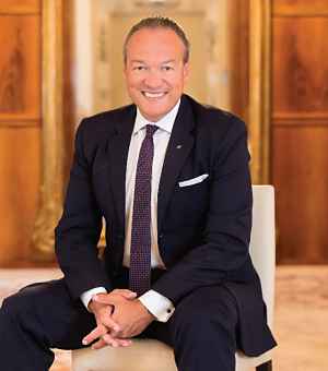 Bernold Schroeder, chairman Kempinski AG and CEO,  Kempinski Group.