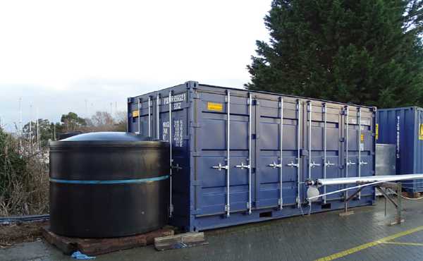 The wash-down system at Chichester Marina is being replicated at Noss-on-Dart.