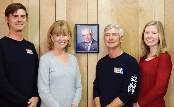 Carl Bock Jr.s son Kenny and his wife Nancy, and grandchildren Alex Bock and Carlee Robbins, head up Bock Marine.